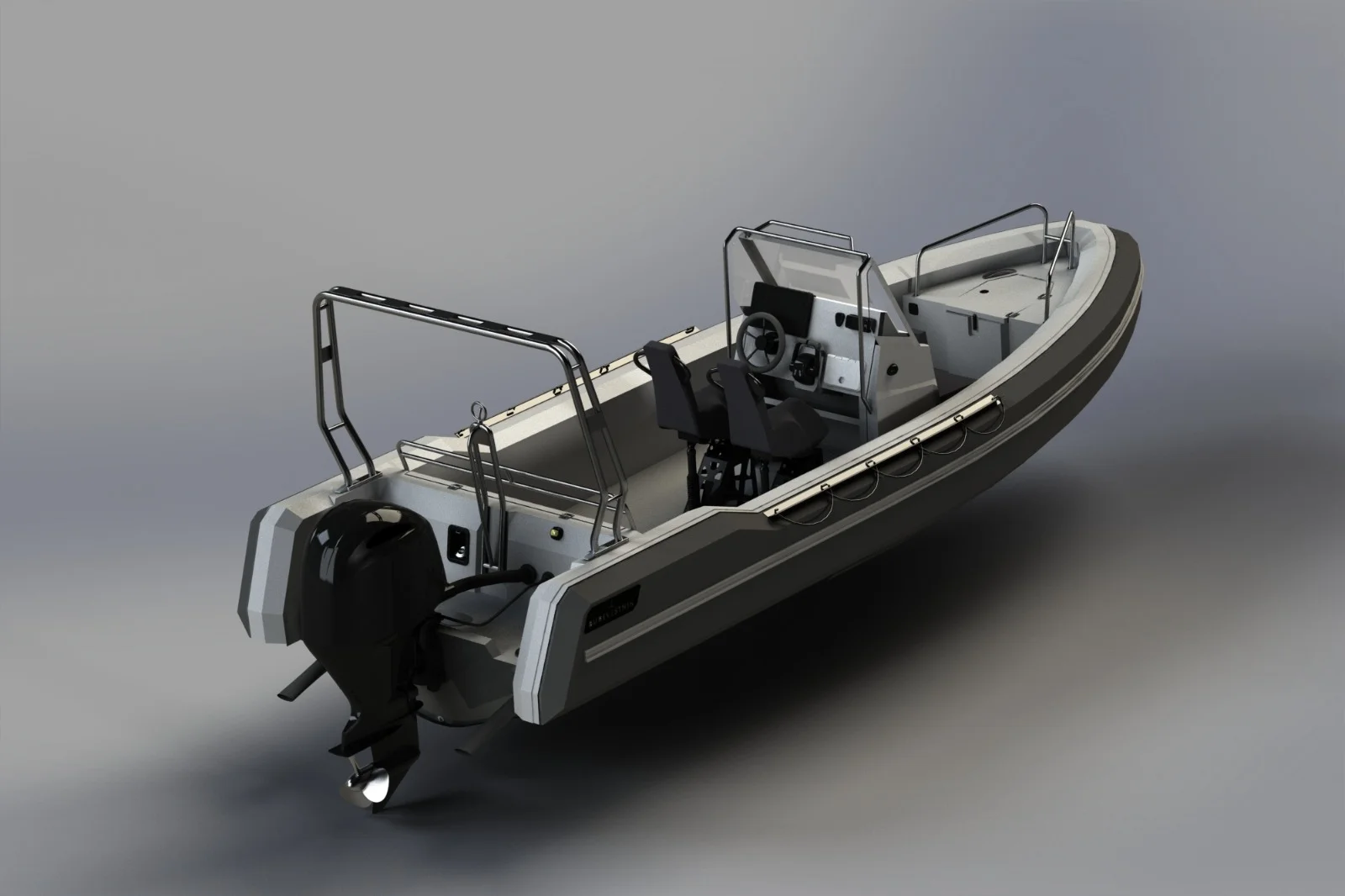 RIB Лодка Буревестник 650 Expedition MAX