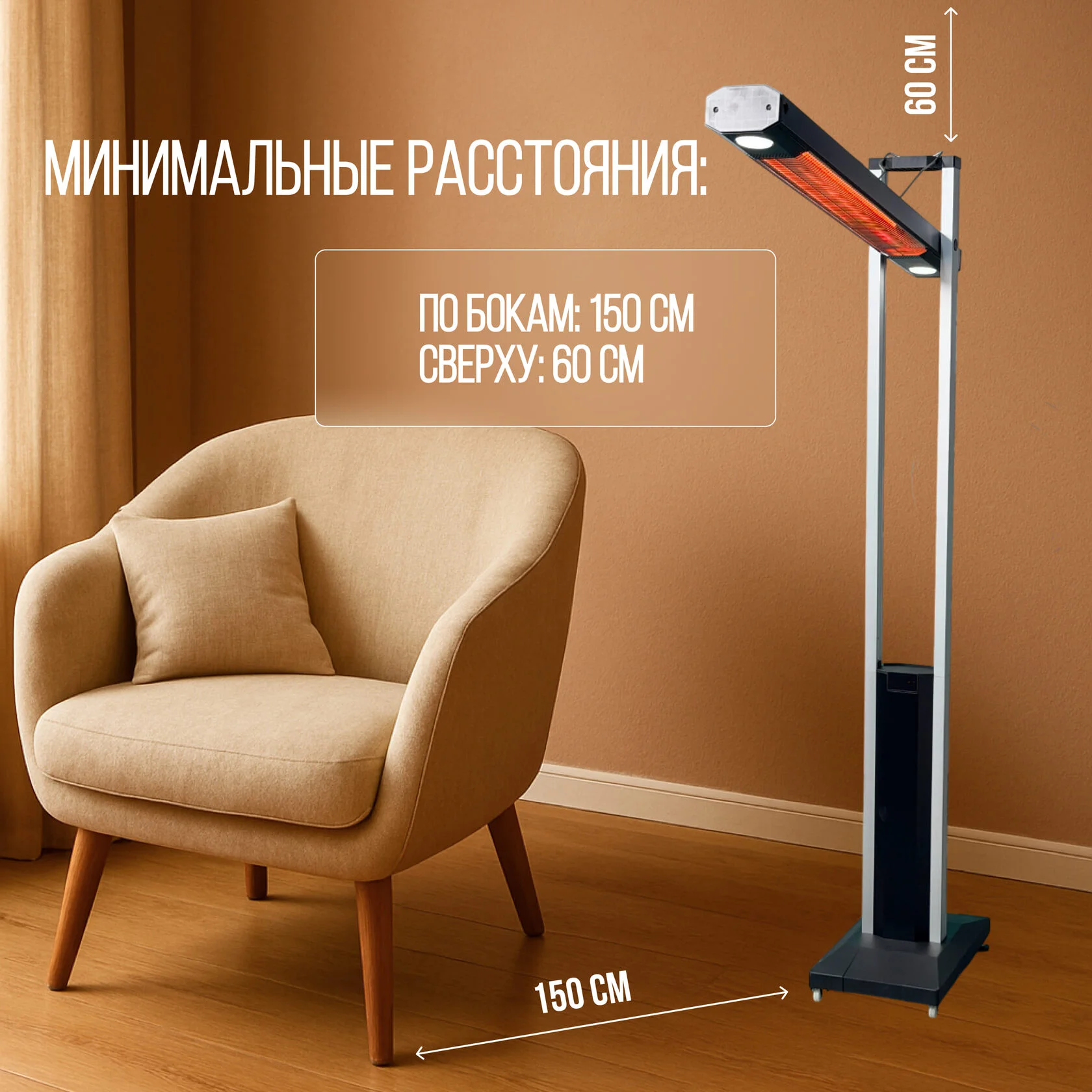  Обогреватель RS Energy H2200
