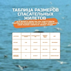 Спасательный жилет RS детский, оранжевый (размер S, 20-40 кг)